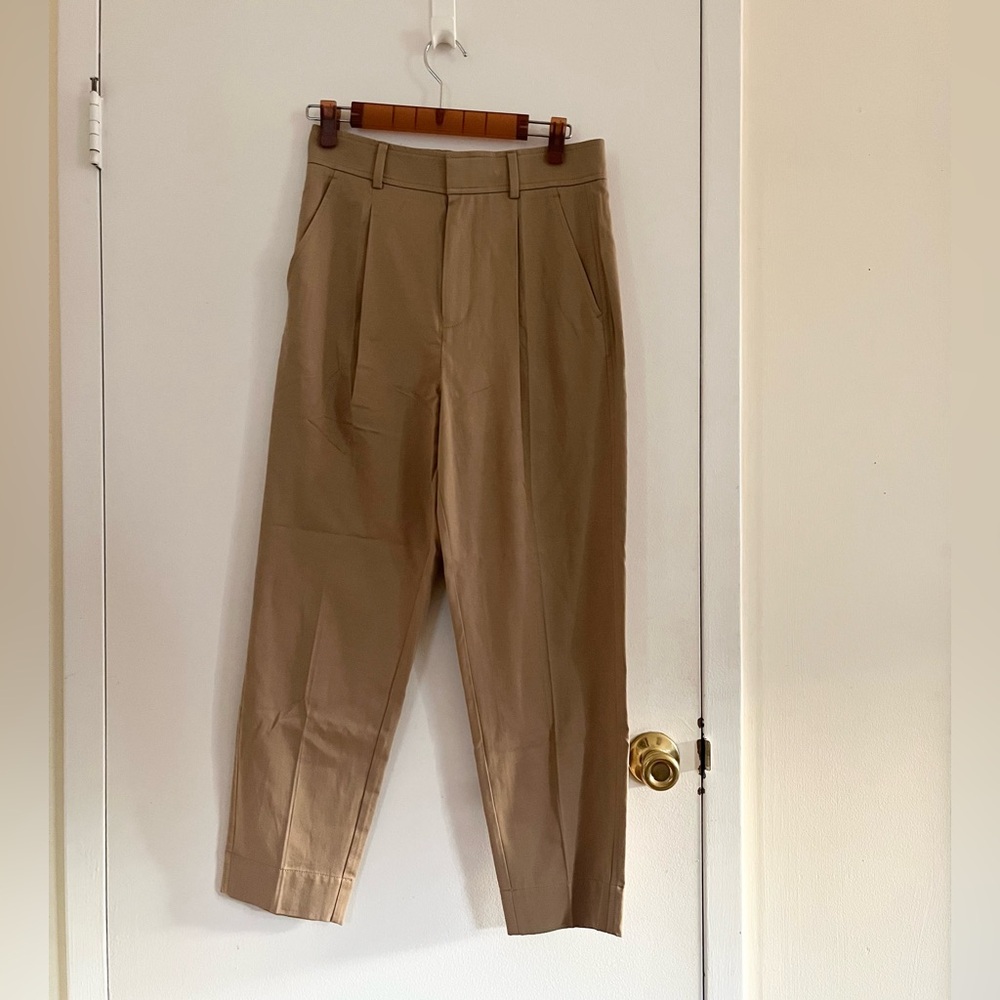 NWT Everlane | The Draper Tapered Pant Ash Brown | Size 4